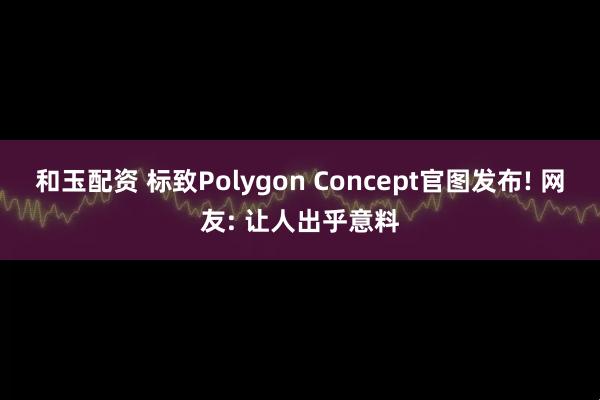 和玉配资 标致Polygon Concept官图发布! 网友: 让人出乎意料