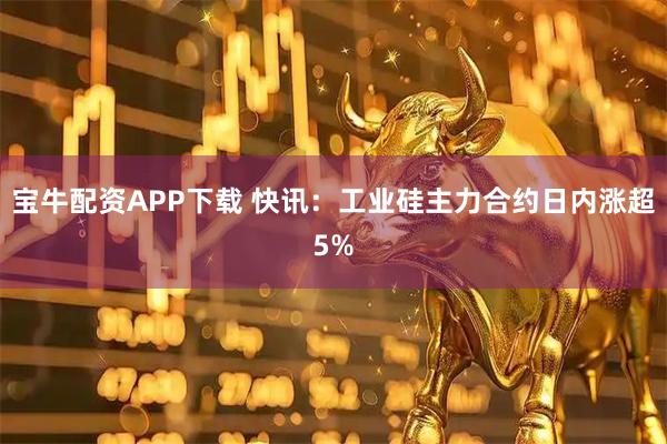 宝牛配资APP下载 快讯：工业硅主力合约日内涨超5%